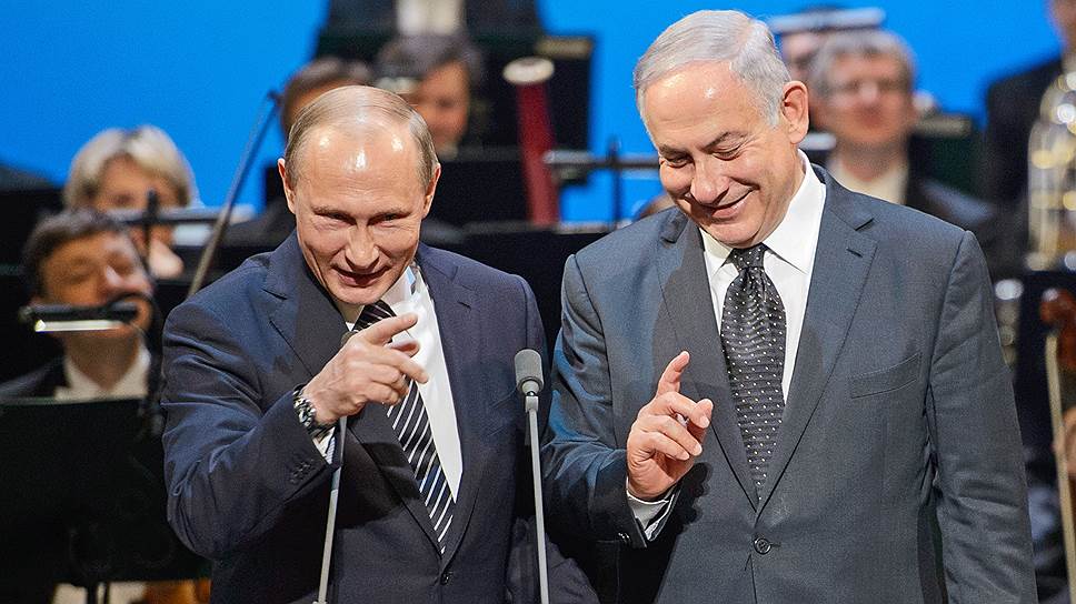 В Большом театре Владимир Путин и Биньямин Нетаньяху предпочитали общаться языком жестов — видимо, чтобы не задействовать никакого переводчика
