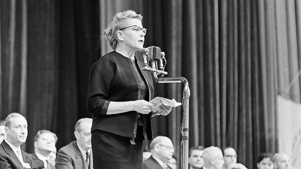 Екатерина Фурцева, 1961 год